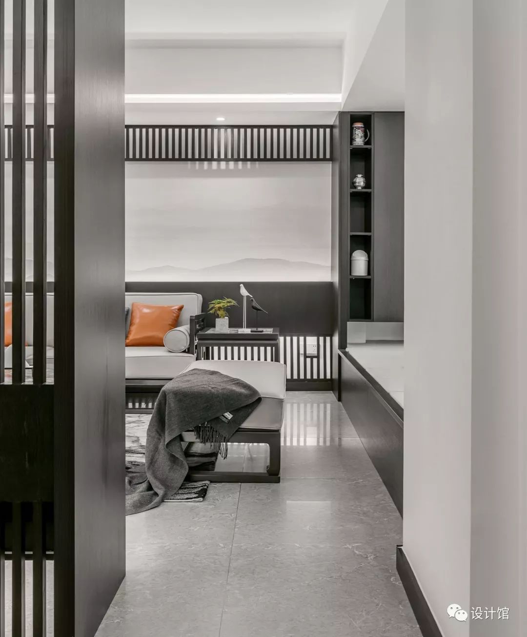 220㎡新中式，低调灰色，禅意轻奢