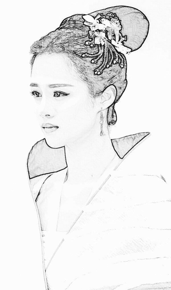 三生三世：六大美人素描特写，图一最特别，后三张令人移不开眼？