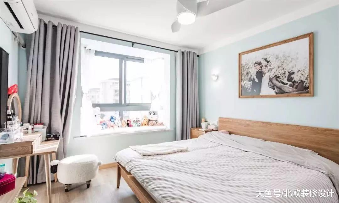 北欧+日式够不够清新 郑州不足100平三房更流行这样装