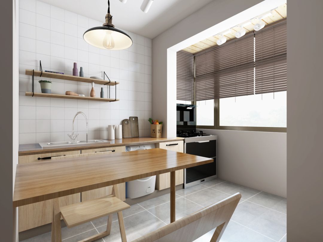 53㎡的老房改造案例，小户型可以把次卧和客厅结合