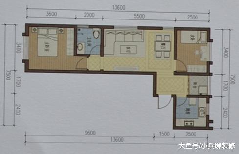 60平米不到，4万装修温馨又实用，但被人人吐槽户型奇葩，心好累
