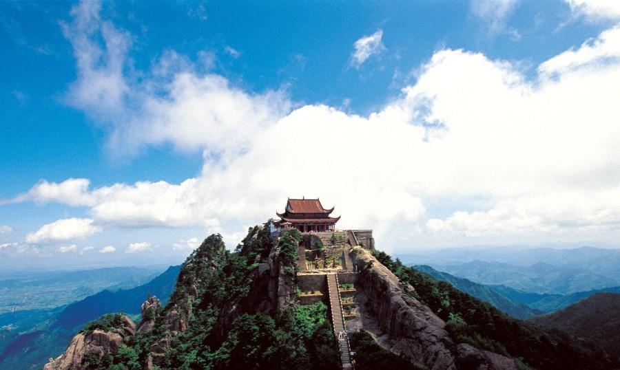 安徽省四大名山, 其中三座是国家5A级景点, 一座道教名山