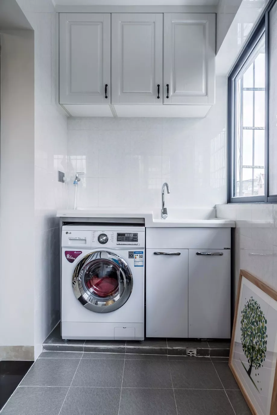 104平现代简约装修，家住起来就这样简单舒适就很好