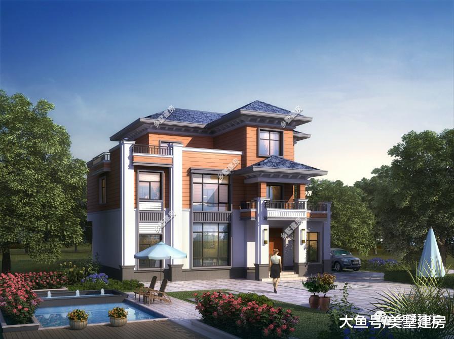 15X11米的现代别墅，简约的时尚，温馨实用之选