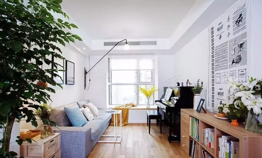 小户型客厅不以电视为中心, 那么该如何去设计?