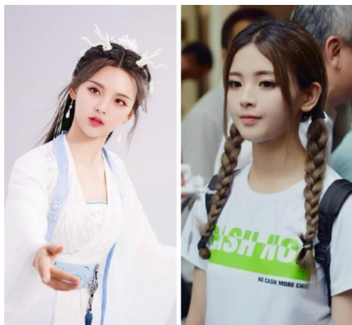 杨超越“小龙女”造型，美到犯规，尤其那两个角！