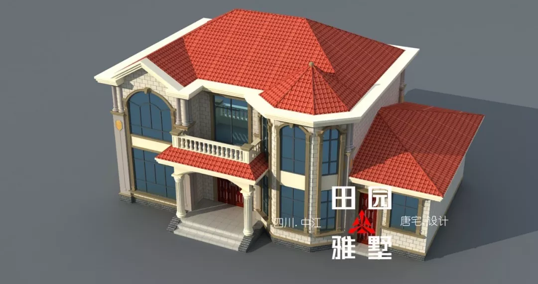 这款欧式轻奢别墅，怎么能不为之心动。