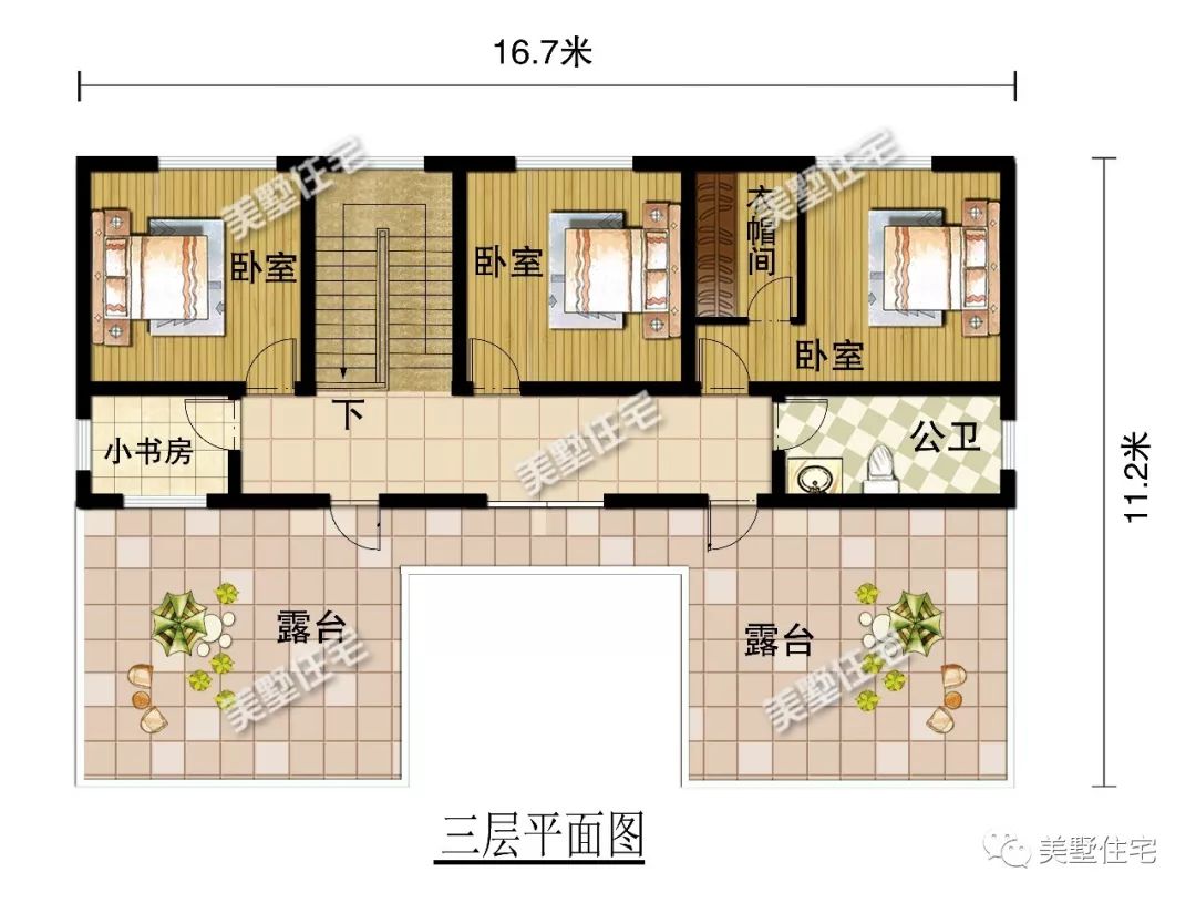 5款造型相似的新中式别墅，布局不同各有韵味，你喜欢吗？