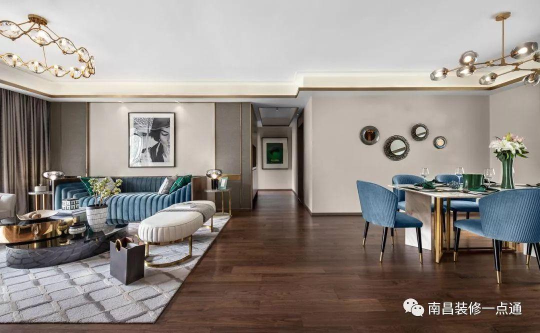 141平四居现代港式精致小轻奢, 每张图都是海报-保利中航城装修