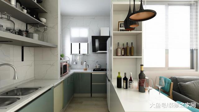 吃土少女爆改35㎡出租屋，墙刷粉绿色