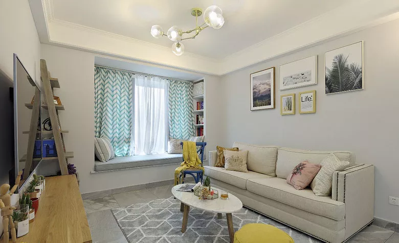 北欧宜家风，很漂亮的设计！很舒服的感觉！