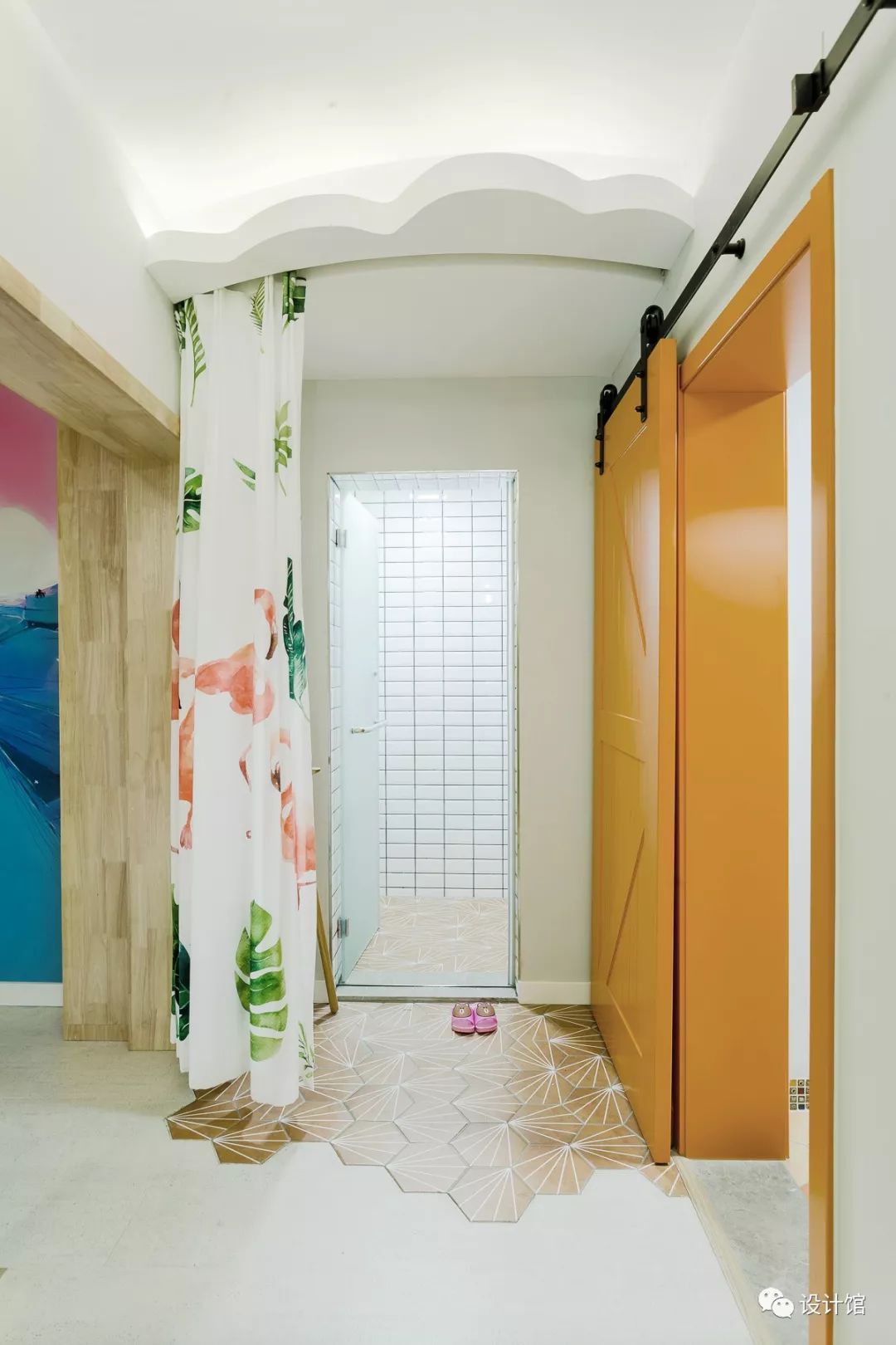 128㎡简约复式，就因阳台改成滑滑梯，邻家孩子来了都不肯走了