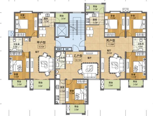两梯三户的房子怎么选？别再买错了，东户、西户、中间户大有不同
