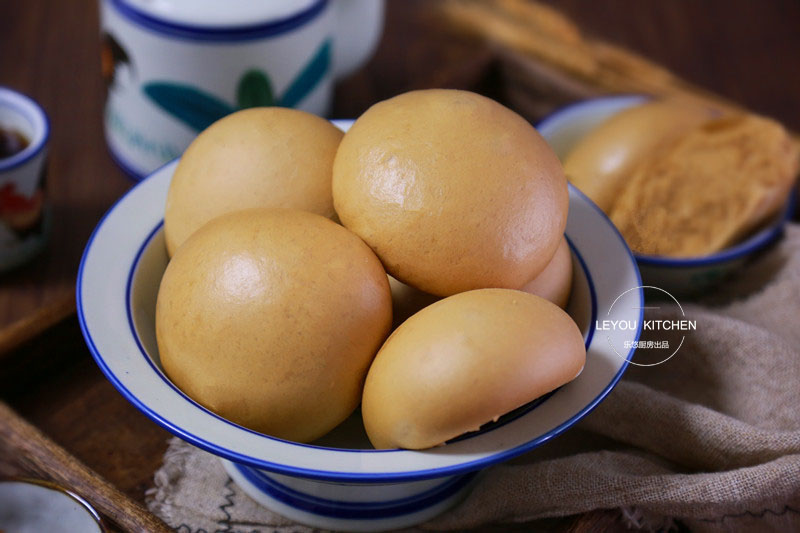 和面包一样好吃的馒头，发酵一次就行，比传统做法省1小时