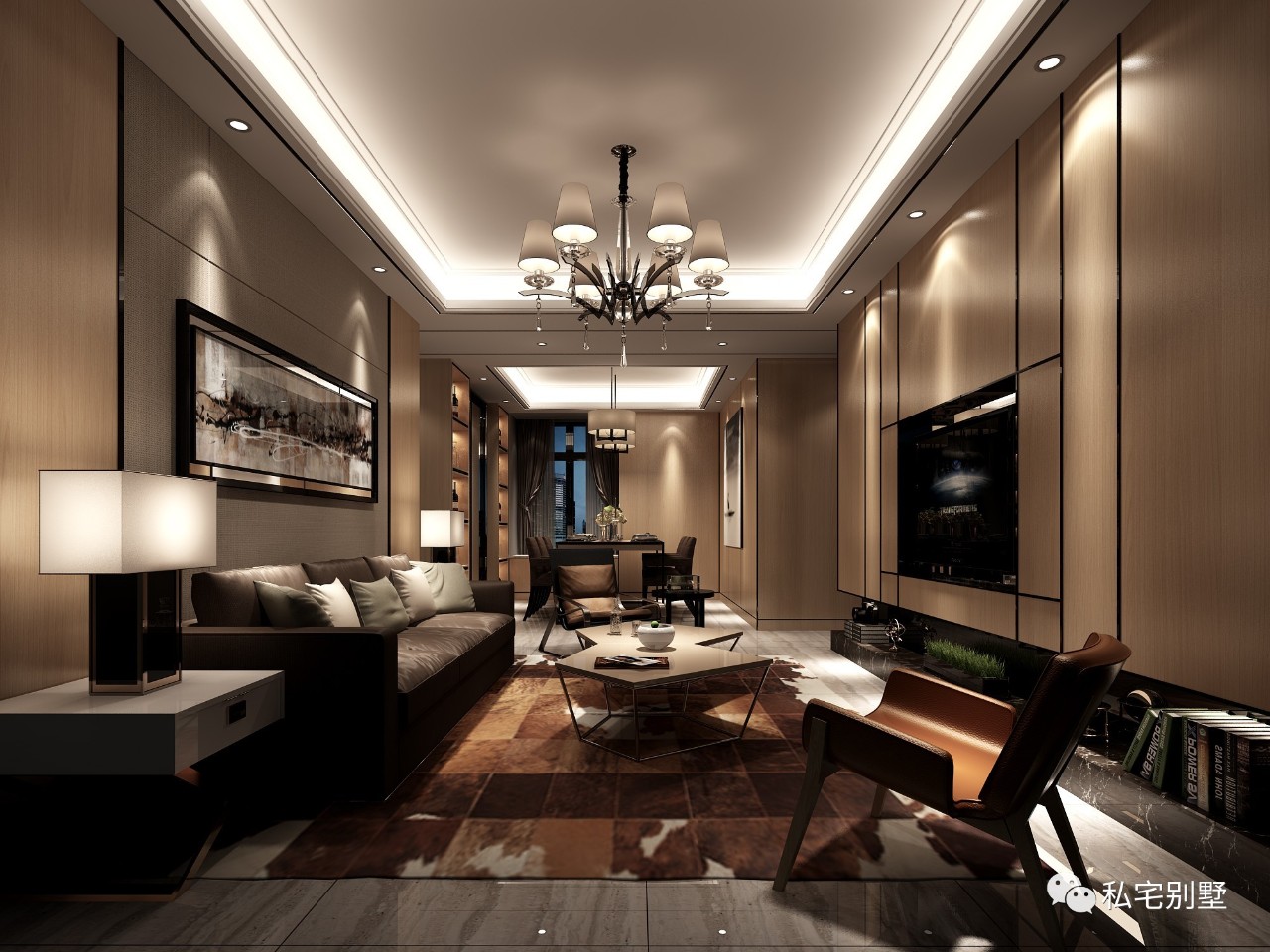 新款欧式两层半平顶别墅，占地不足120平却自带豪华既视感