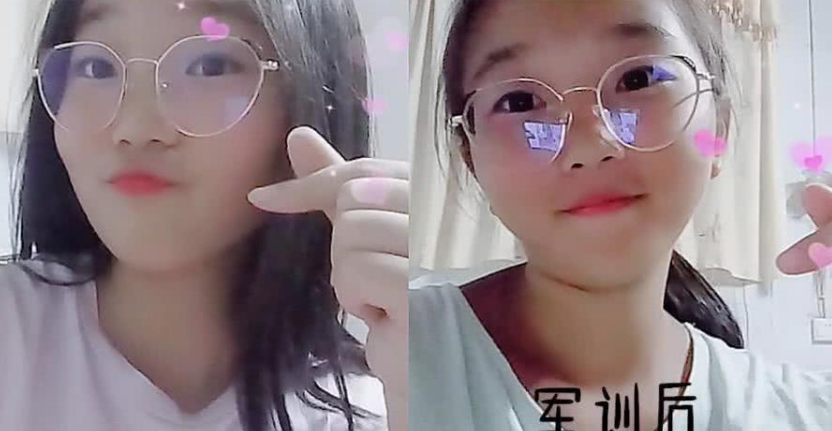 军训前对比军训后，前后差距天差地别，秀儿：连美颜也救不了你！