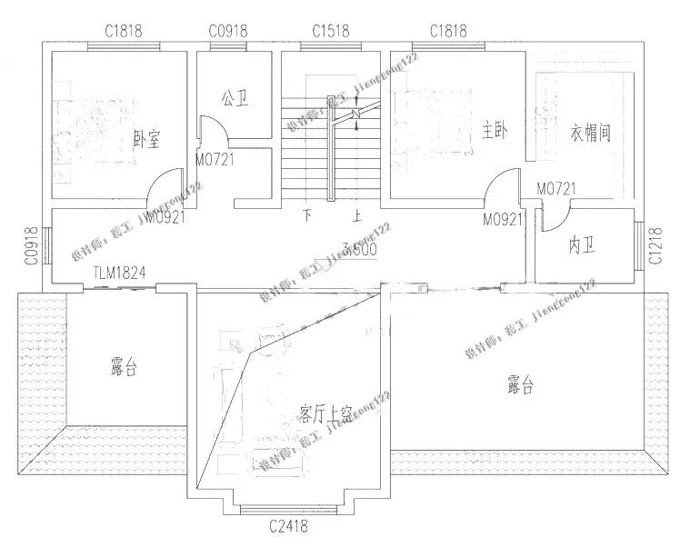 精致体面的简欧双层别墅，挑空大客厅大车库，这才是品质乡村生活