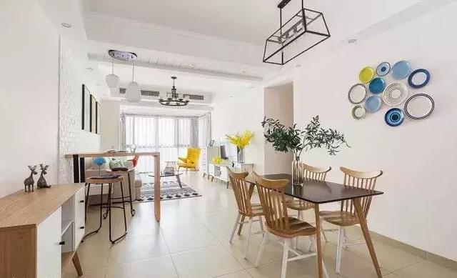 96平活力北欧装修, 色彩明快, 淡雅舒适!