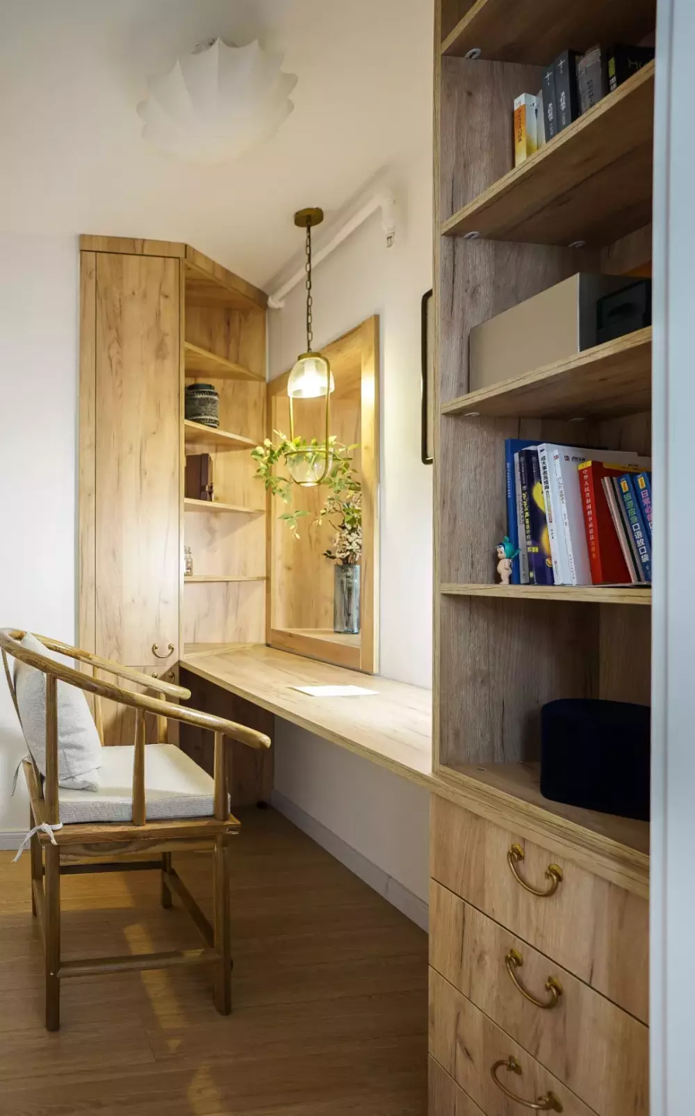 28㎡复式单身公寓简约风, 一个清新自然的小窝~