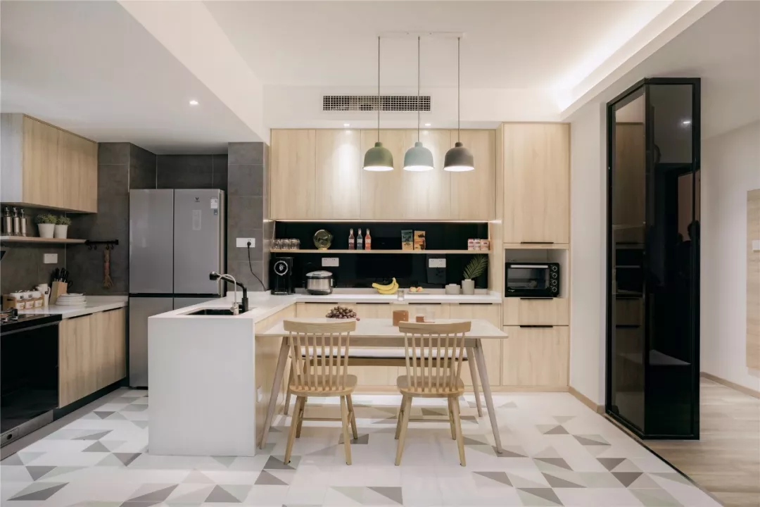 122平的原木简约风三居室，清新而又自然的小窝