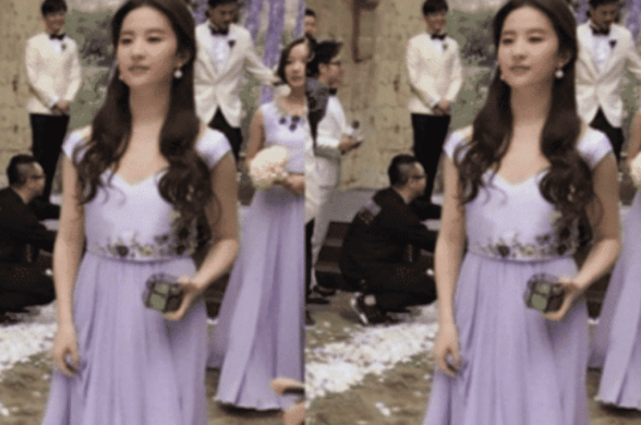 抖音“最美伴娘”火了！“穿着太隆重”引围观，网友：确定不是来砸场子的？