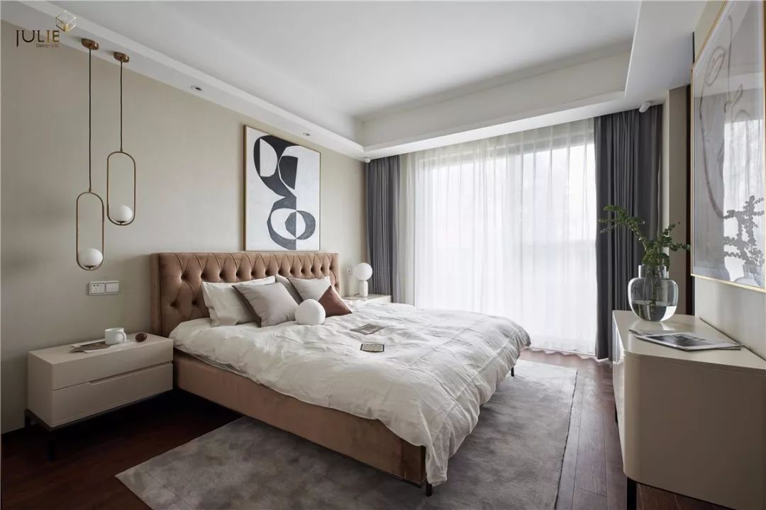 无主灯的卧室，温馨舒适，有情趣！