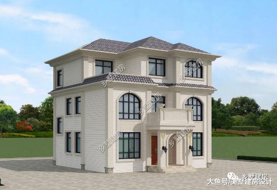 厨房餐厅外建的农村自建房，32万就能建得十分气派！