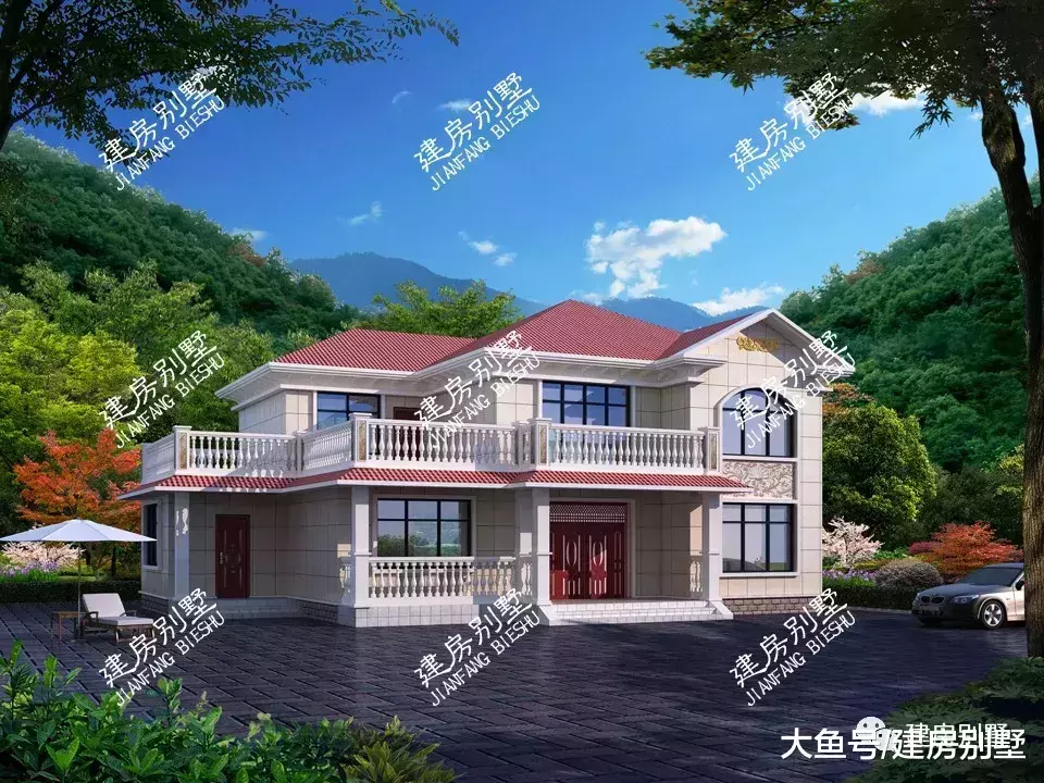 開間15米多的自建房，適合農村生活很重要，造價28萬