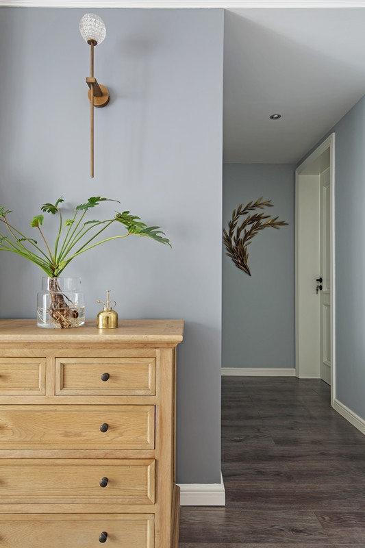 现代美式风格家居，浅蓝色调的清新，很受年轻人的喜欢