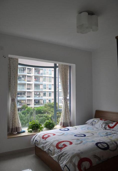 晒晒我家新房，全屋刷白墙，连吊顶都没做，自己觉得舒服就行！