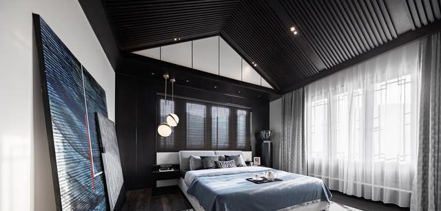 380㎡新中式别墅，庭院赏花赏景，露台听风听雨，向往的诗意栖居