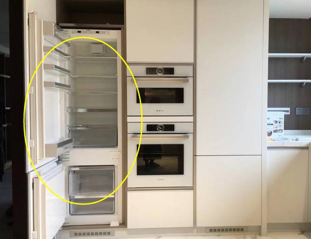 嵌入式电器虽然省地方，但冰箱切记别做嵌入式，没住两年就会坏