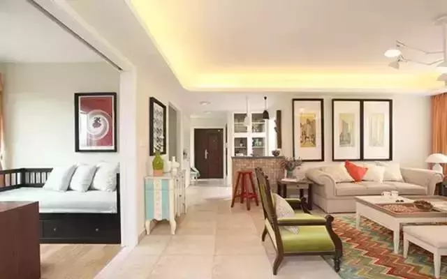 12万搞定优雅美式四居室硬装，大户型这样装，收纳功能超强！