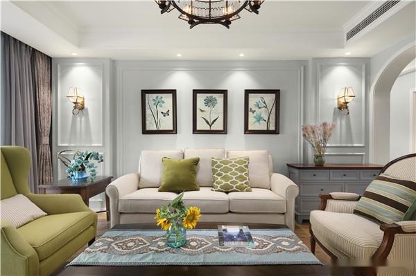 122平简美风三居，清新唯美，温文尔雅的居家品位