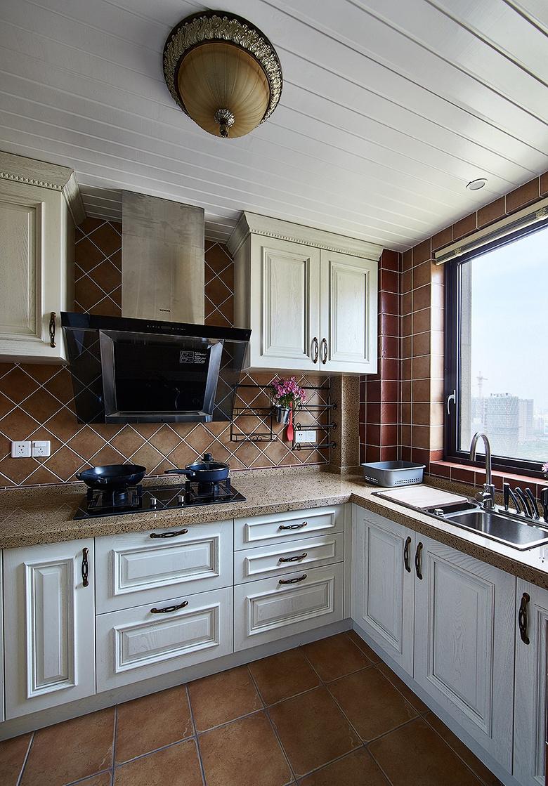 20万装修的130平米简约美式风格三室两厅案例 温馨又舒适让你爱上家