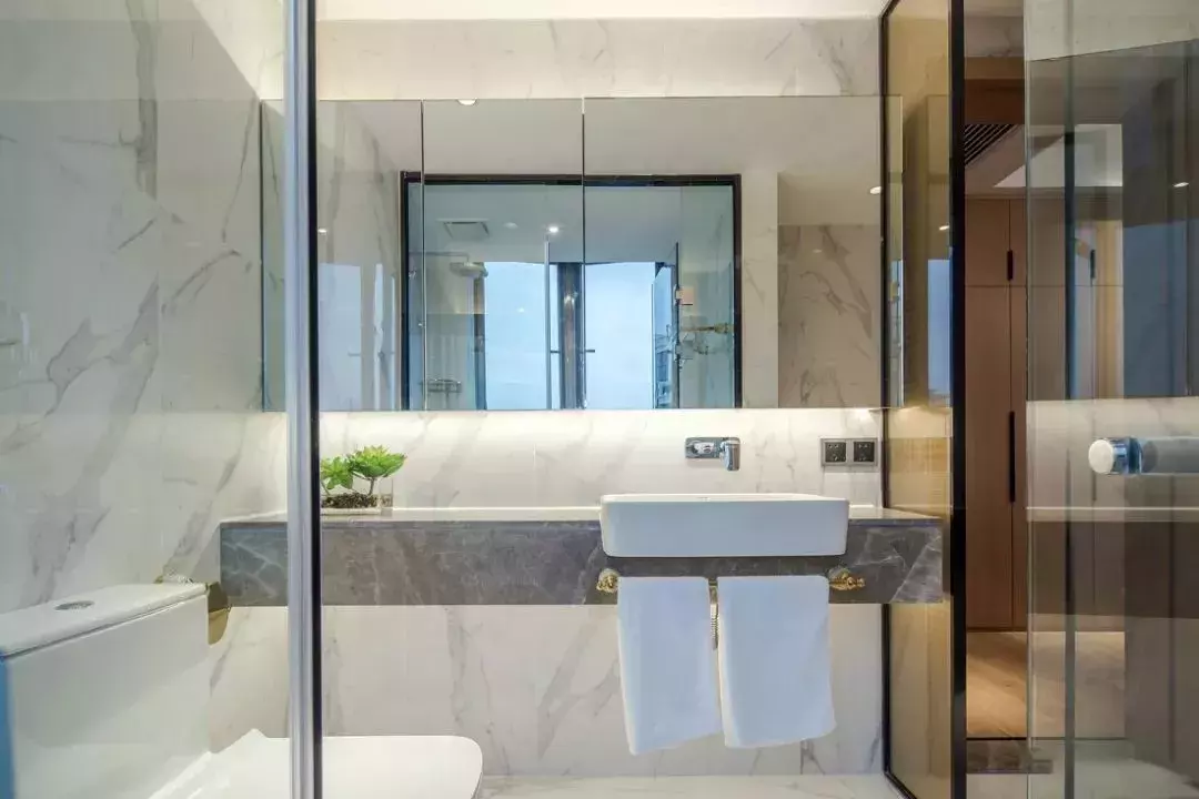 你见过这样的洗手台台盆吗? 看起来好像还挺漂亮的