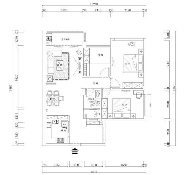 小康之家简单大气, 原木家具一入场特漂亮, 最满意自己搭配的窗帘