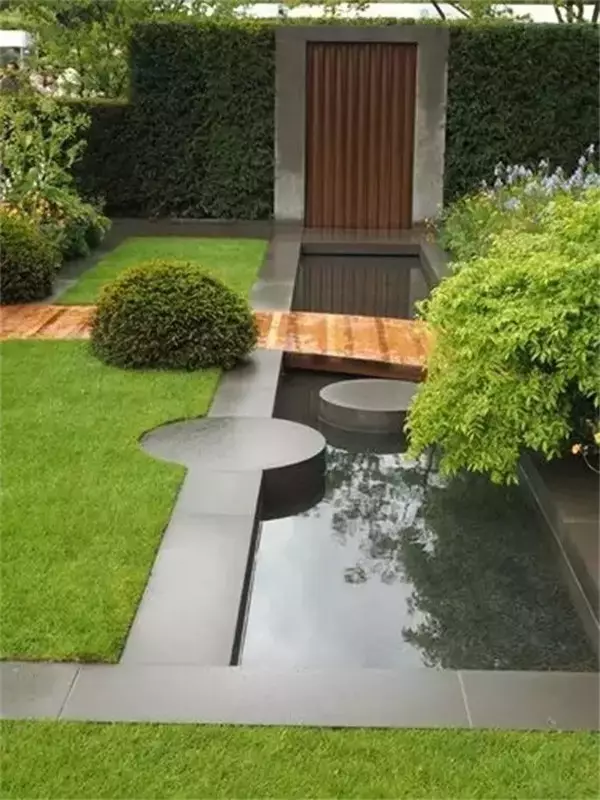 院子里的水景，美到隔壁邻居都来翻墙看！