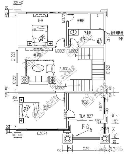 宅基地面积小不用怕, 8.5X12.2米四层欧式户型来助你