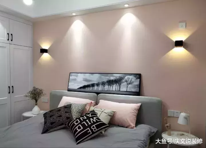 装修有粉色墙面设计，你家就是这栋里面最“靓”的家