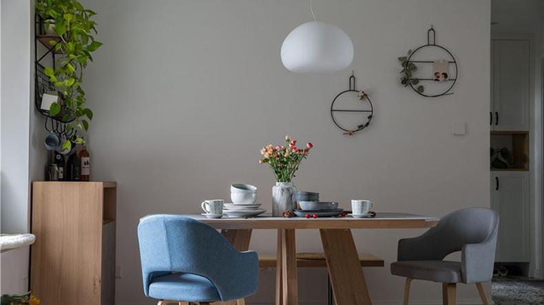 混色家装装修案例, 造就视觉冲击感