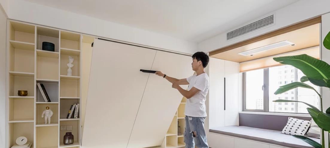 老公硬把书房做全屋定制，完工后“一屋四用”！都夸他有远见！