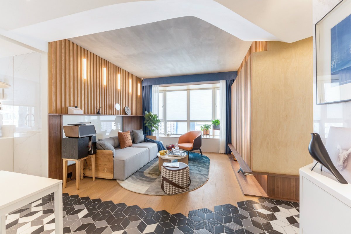 成都小户型装修效果图 简洁布局营造自由舒适的氛围