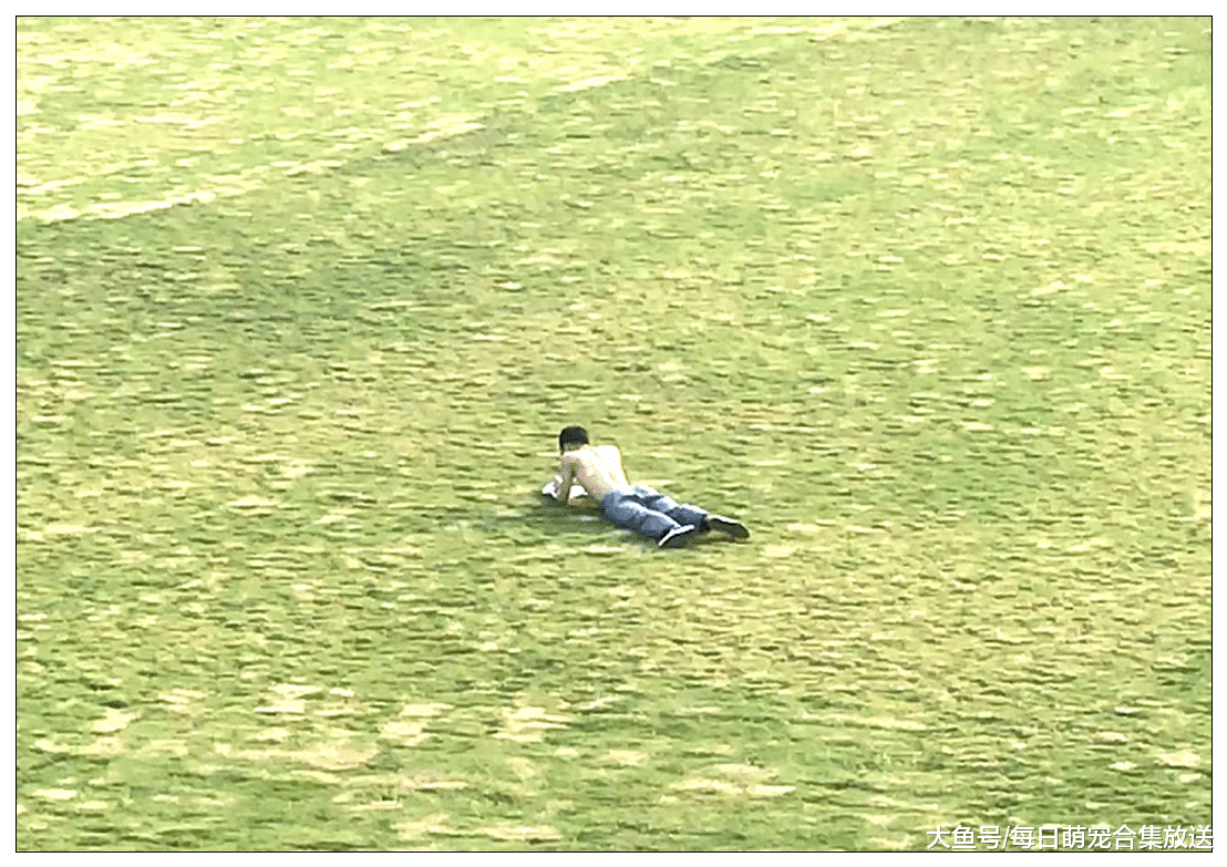 男生在后背用防晒霜涂出表白图案，成功脱单，女生：求同款防晒霜