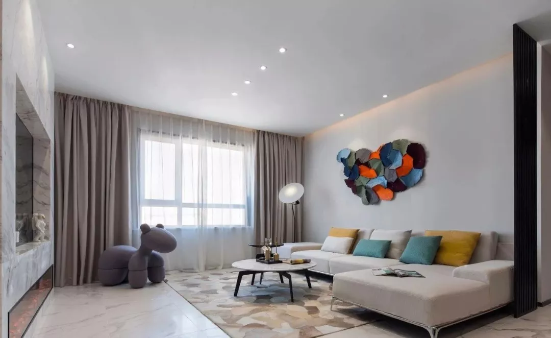 120㎡简约现代三居室，装修实用才是硬道理！