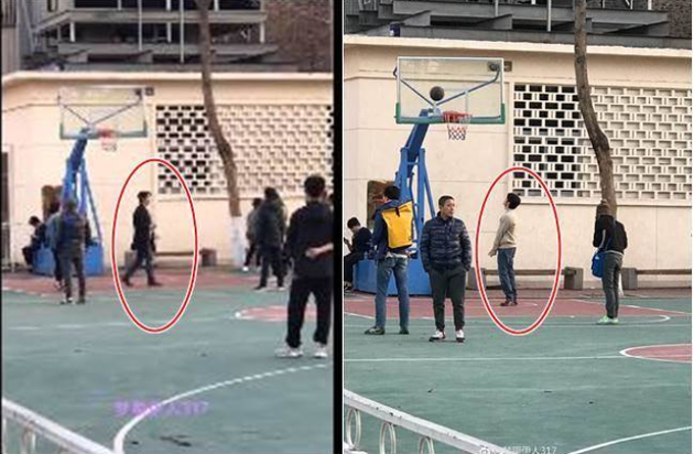 粉丝偶遇霍建华打球，投篮动作帅爆了
