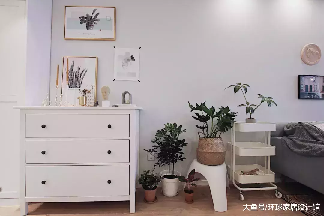 70㎡二房小戶型，8W打造文藝北歐風，收納爆棚！