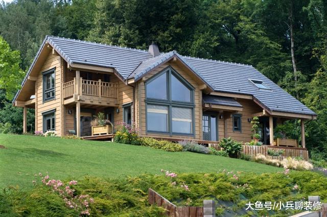 这栋木质结构的农村自建房，真的太漂亮了！你见过吗？