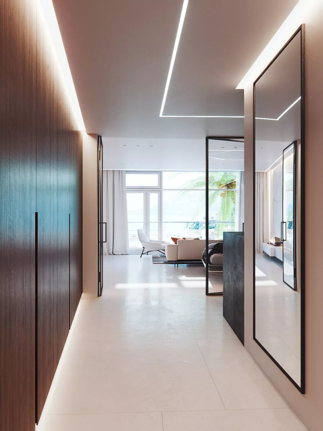 58m2气质简约风打造迷人单身公寓