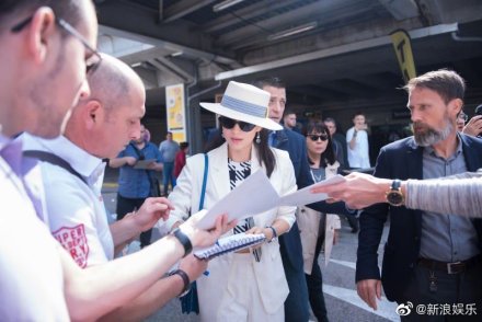 第72届戛纳电影节, 章子怡抵达戛纳机场